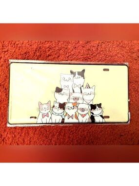 Purrrfect Kitty License Plate